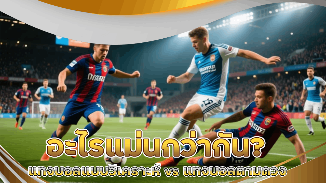 tkb007 แทงบอลแบบวิเคราะห์ vs แทงบอลตามดวง อะไรแม่นกว่ากัน?